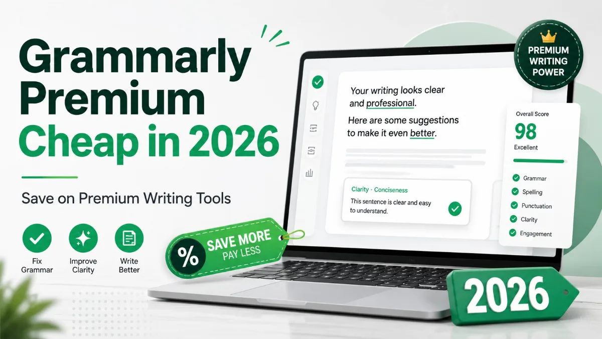 How to Get Grammarly Premium Cheap in 2026 (Full Evergreen Guide)